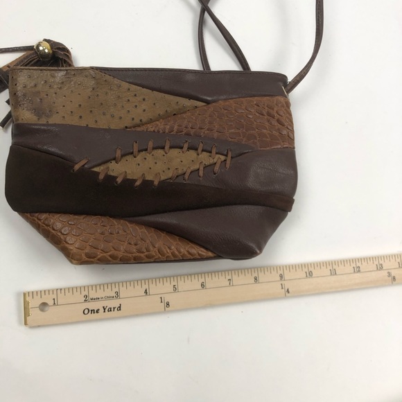 Portofino Collection Boho Multi hue Patchwork Bag - Picture 8 of 10